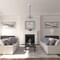 Ekena Millwork Rotherham Ceiling Medallion (Fits Canopies up to 3 1/2"), 18"OD x 3 1/2"ID x 1 1/2"P, Primed White CM17RO - alternate 5